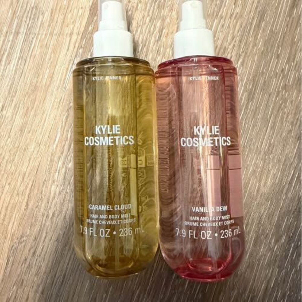 Kylie Cosmetics Caramel Cloud & Vanilla Dew Hair and Body Mists